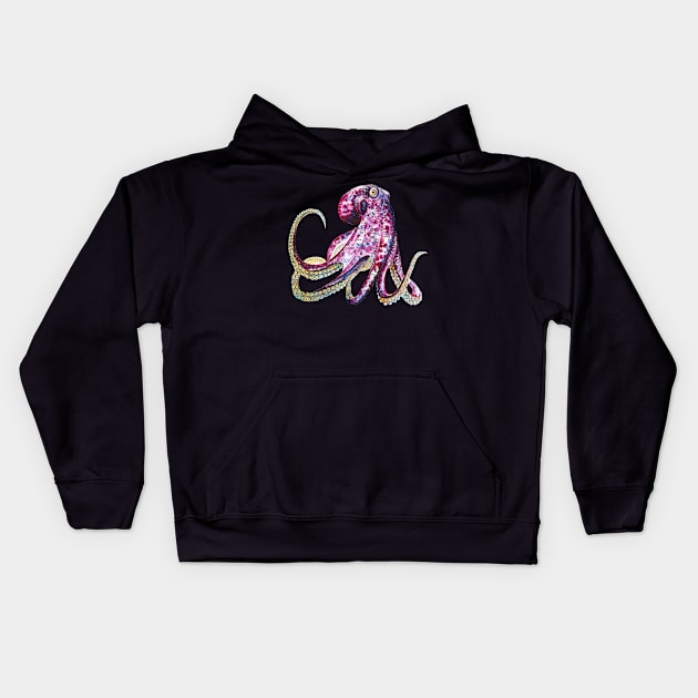 octopus Kids Hoodie by VicaVeresk